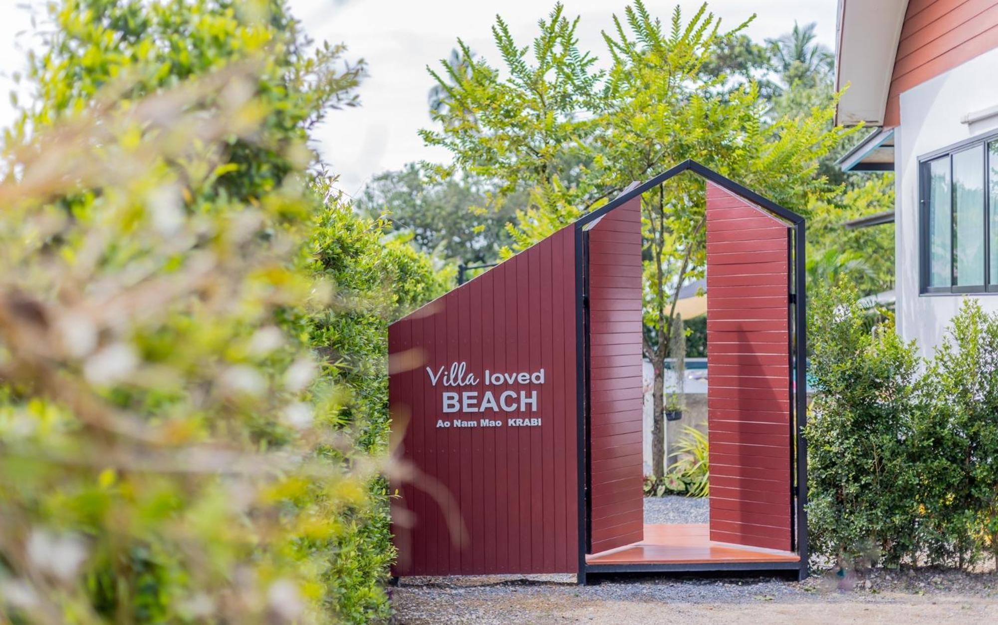 Villa Loved Beach 1 Ao Nam Mao Exterior photo